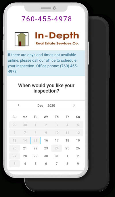 home inspection online scheduler